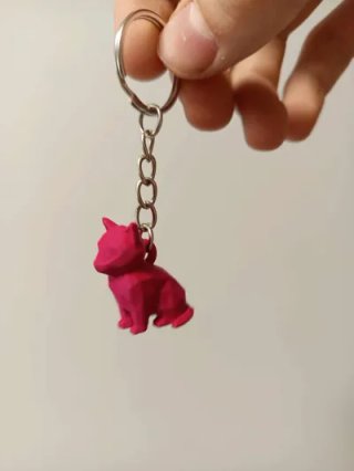 Portachiavi animale domestico 3D