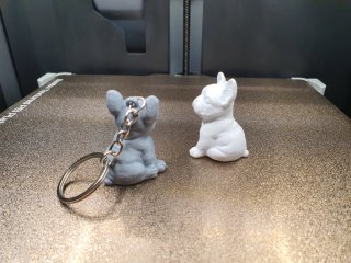 Portachiavi animale domestico 3D