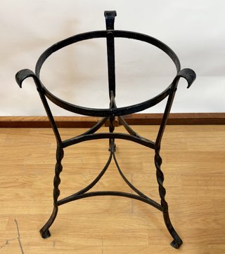 Macetero Hierro Forjado Negro