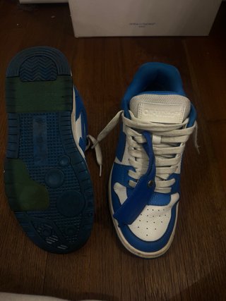 Scarpe Off-White Blu/Bianche