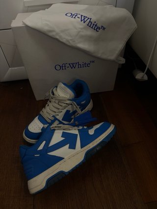 Scarpe Off-White Blu/Bianche
