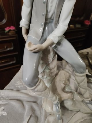 Figura Lladro Hombre Sentado