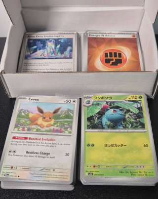 Cartas Pokémon Lote +80 + Holo Inglés Japonés