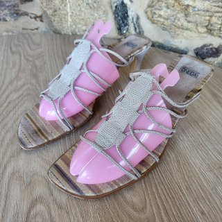 Sandalias ONEIDA Beige y Dorado