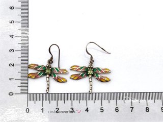 pendientes plata 925mm con piedra