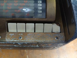 Radio General Electric válvulas