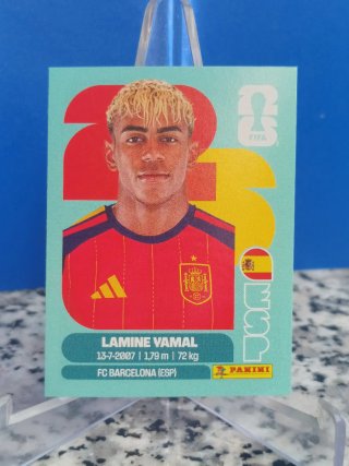 Cromo Lamine Yamal mundial 2026 panini