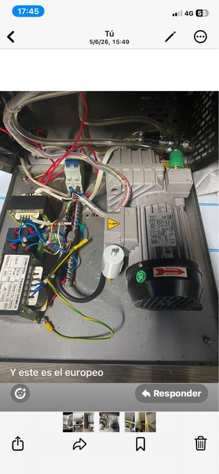 Envasadora al vacío motor europeo