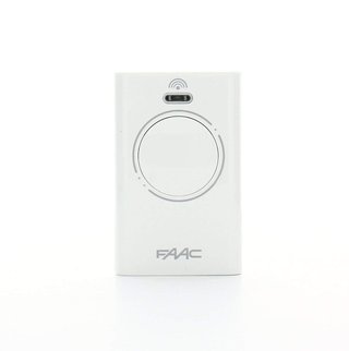 FAAC 787007 Telecomando per cancello, bianco