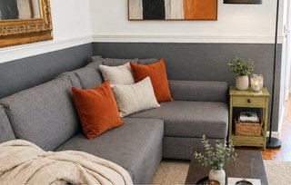 Sofá Cama Chaise Longue IKEA Gris