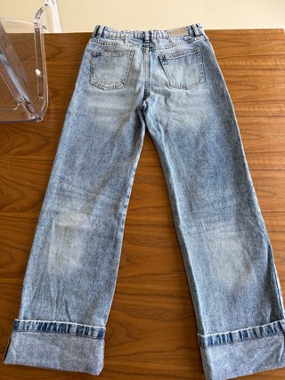Jeans ragazza strappati con patch 12/13 anni