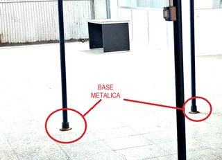 SOPORTE BASE. Pilares, barras,