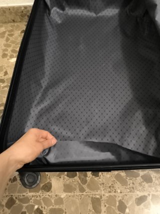 Maleta de viaje beige