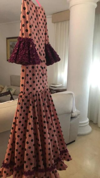 Traje Flamenca Canastero Lunares