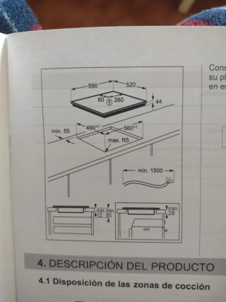 Placa Inducción AEG IKB64301FB