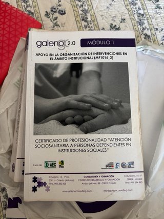 Certificado de Profesionalidad Galeno 2.0