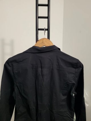 Vestido negro con cinturón