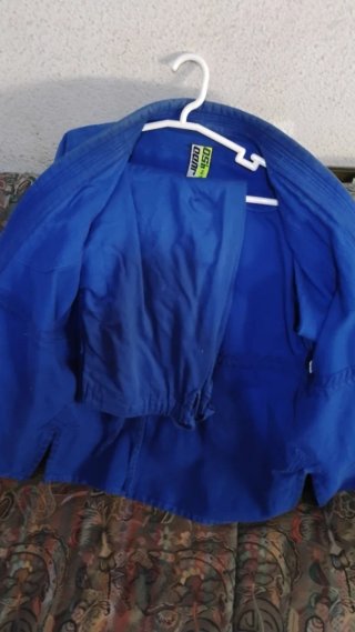 Kimonos Judo 450 Blanco/Azul Tallas L