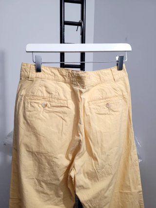 Pantalones amarillos de tela