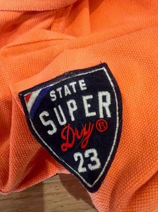 Polo Superdry Naranja Talla M