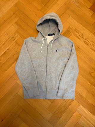 Felpa Polo Ralph Lauren con cappuccio, Grigia, L