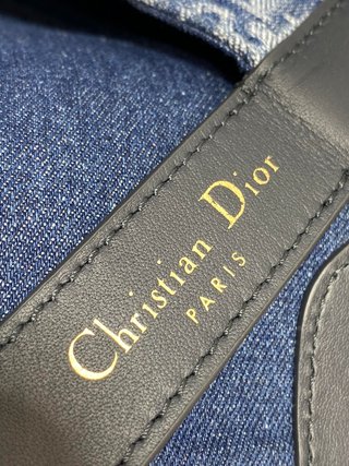 Bolso Dior Toujours Azul y Dorado