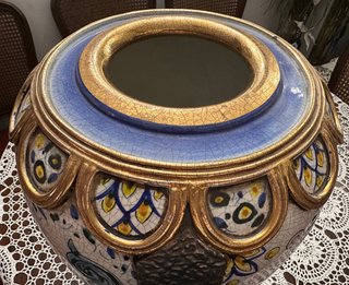 Jarrón Cerámica Multicolor
