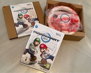 Mario Kart Wii con Volante. Nuevo a estrenar.