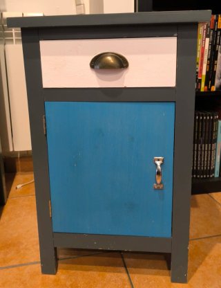 Mueble Zapatero/Mesillas Multicolor