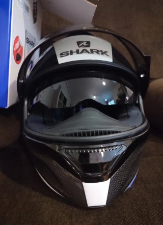 Casco Shark Spartan Carbon talla S