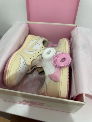 Jordan 1 Low x Travis Scott Beige/Rosa Talla 42
