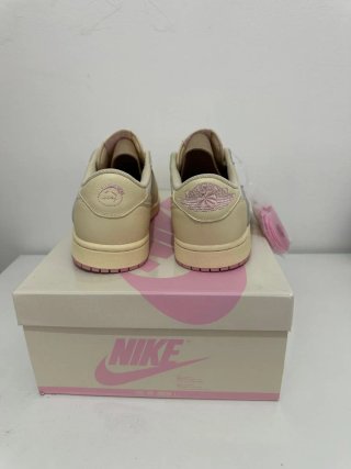 Jordan 1 Low x Travis Scott Beige/Rosa Talla 42