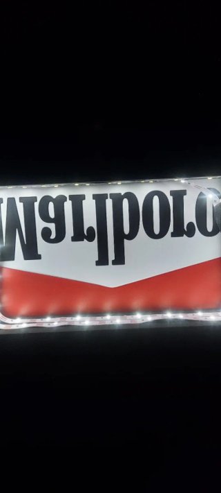Lampada Marlboro Rossa e Bianca
