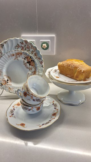 Platos de porcelana estilo haviland