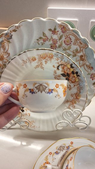 Platos de porcelana estilo haviland