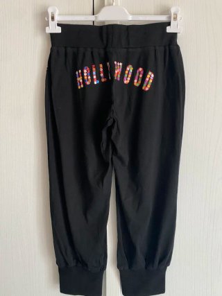 Bermuda sportivo nero donna tg S Hollywood