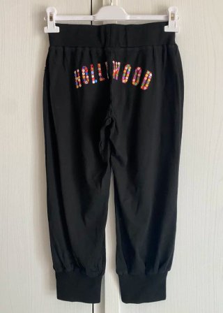 Bermuda sportivo nero donna tg S Hollywood