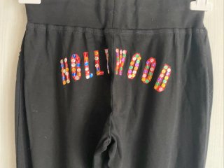 Bermuda sportivo nero donna tg S Hollywood