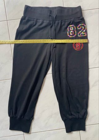 Bermuda sportivo nero donna tg S Hollywood