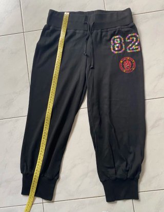 Bermuda sportivo nero donna tg S Hollywood