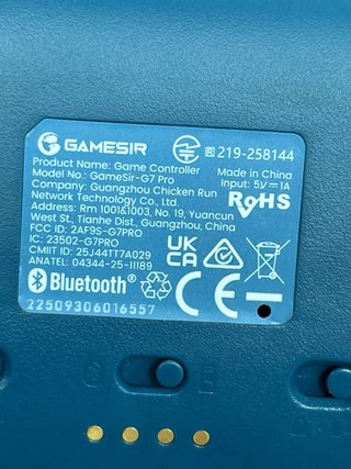 GameSir G7 Pro Mando 1000Hz con Estación#016557