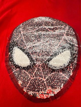 Lote 3 camisetas Batman y Spiderman 14 años
