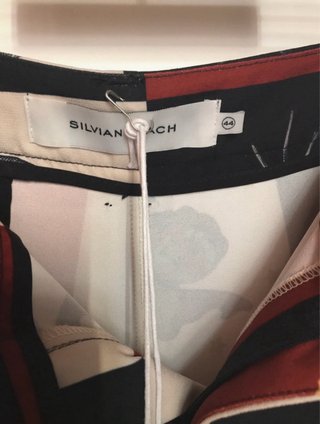 Pantaloni Silvian Heach Gamba Larga Taglia L