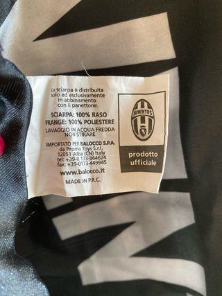Sciarpa Ufficiale Juventus FC