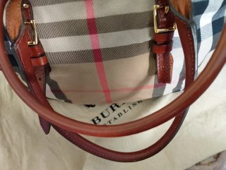 Borsa Burberry Originale Beige/Marrone A spalla