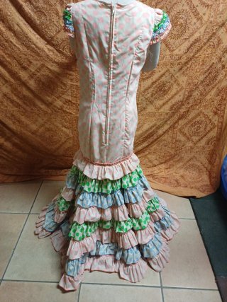 Traje Flamenca Canastero infantil Multicolor