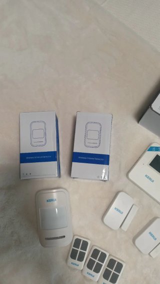 KERUI Alarma GSM/WiFi + Accesorios