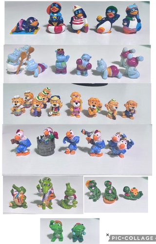 Figuras Kinder Sorpresa Colección