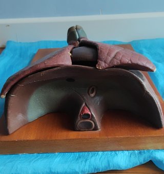Modelo Anatómico Vintage: Pulmones y Corazón