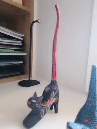 Gatos de adorno para anillos